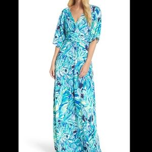 Lily Pulitzer Parigi Maxi Dress in Armadilly Dally